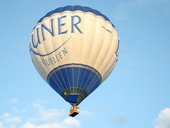 Heißluftballon Start